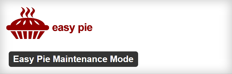 Easy Pie Maintenance Mode